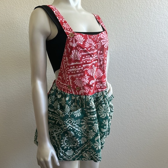 NWT Free People Palm Bay Printed Shortalls - Picture 6 of 10